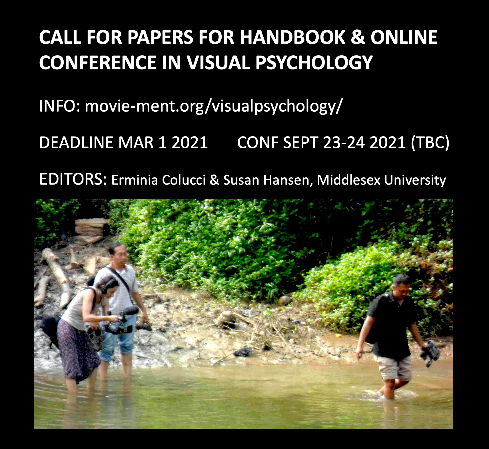CALL FOR PAPERS BOOK AND CONFERENCE VISUAL PSYCHOLOGY | movie-ment.org